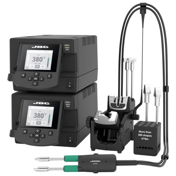 JBC DD-2A + two AD stands + two T245-A Soldering Handpiece