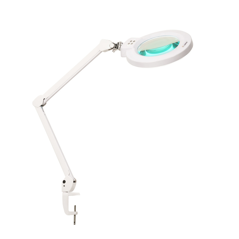 Lumeno LED magnifying lamp, Ø150mm