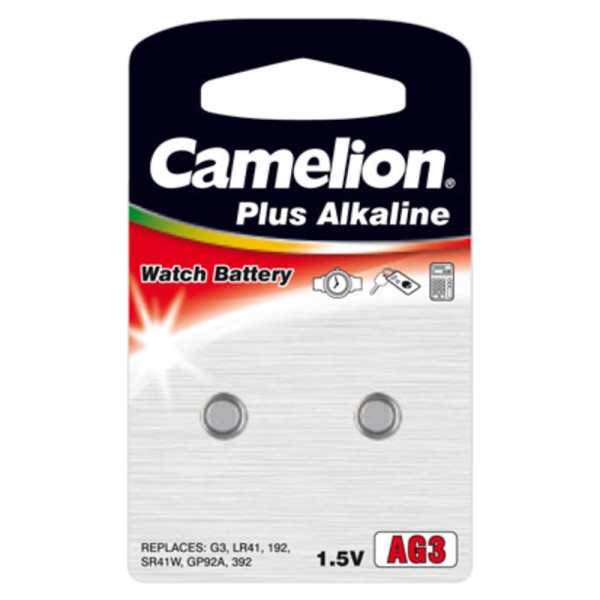 Camelion Button cell alkaline manganese AG3 LR41