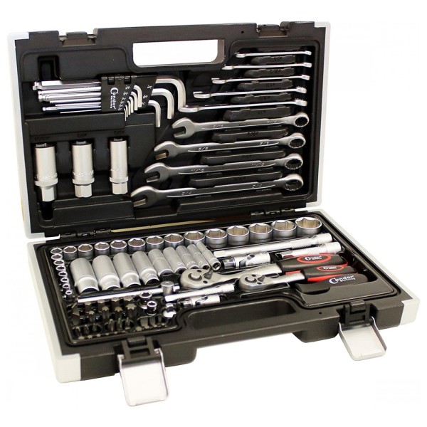 Condor Werkzeug ZOLL tool set ratchet box inch