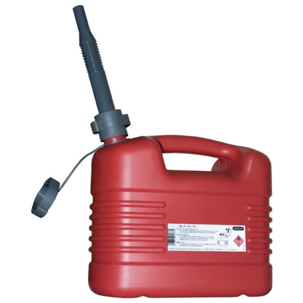 Pressol Kraftstoffkanister mit Flexauslauf Rot, 20 l