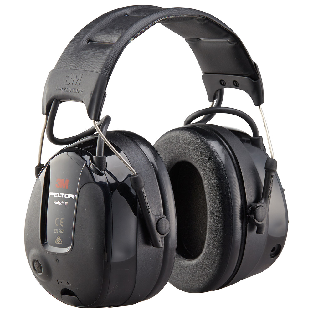 3M Active earmuffs Peltor ProTac III, headband, black Dönges