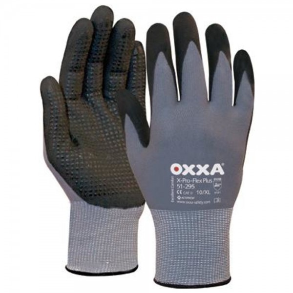 12x Oxxa Handschuh Oxxa X-Pro-Flex NFT 9 Gr schwarz 